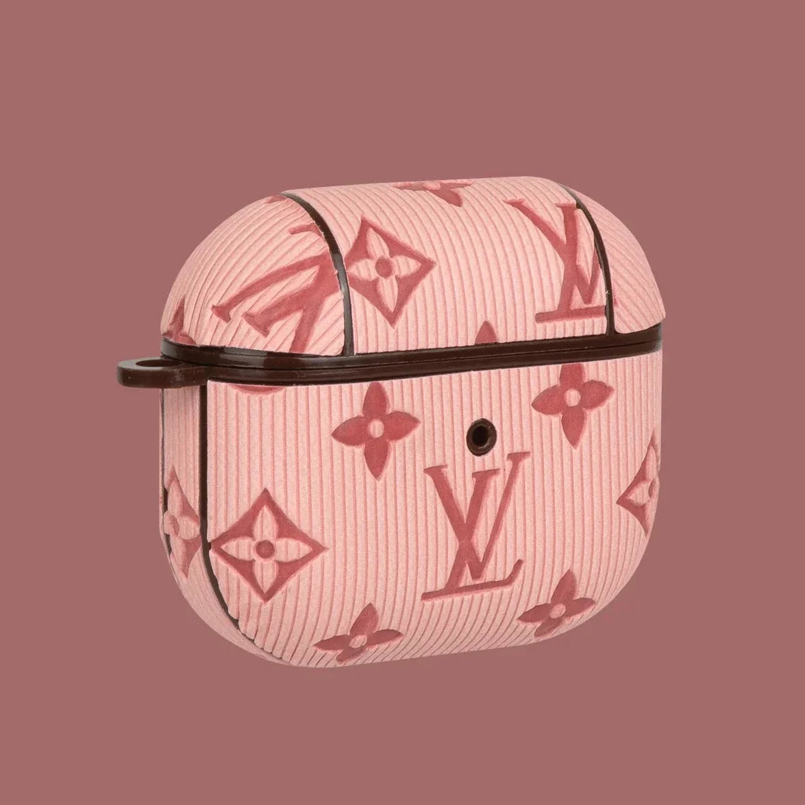 Elegant Multi-Color LV Leather AirPods Case