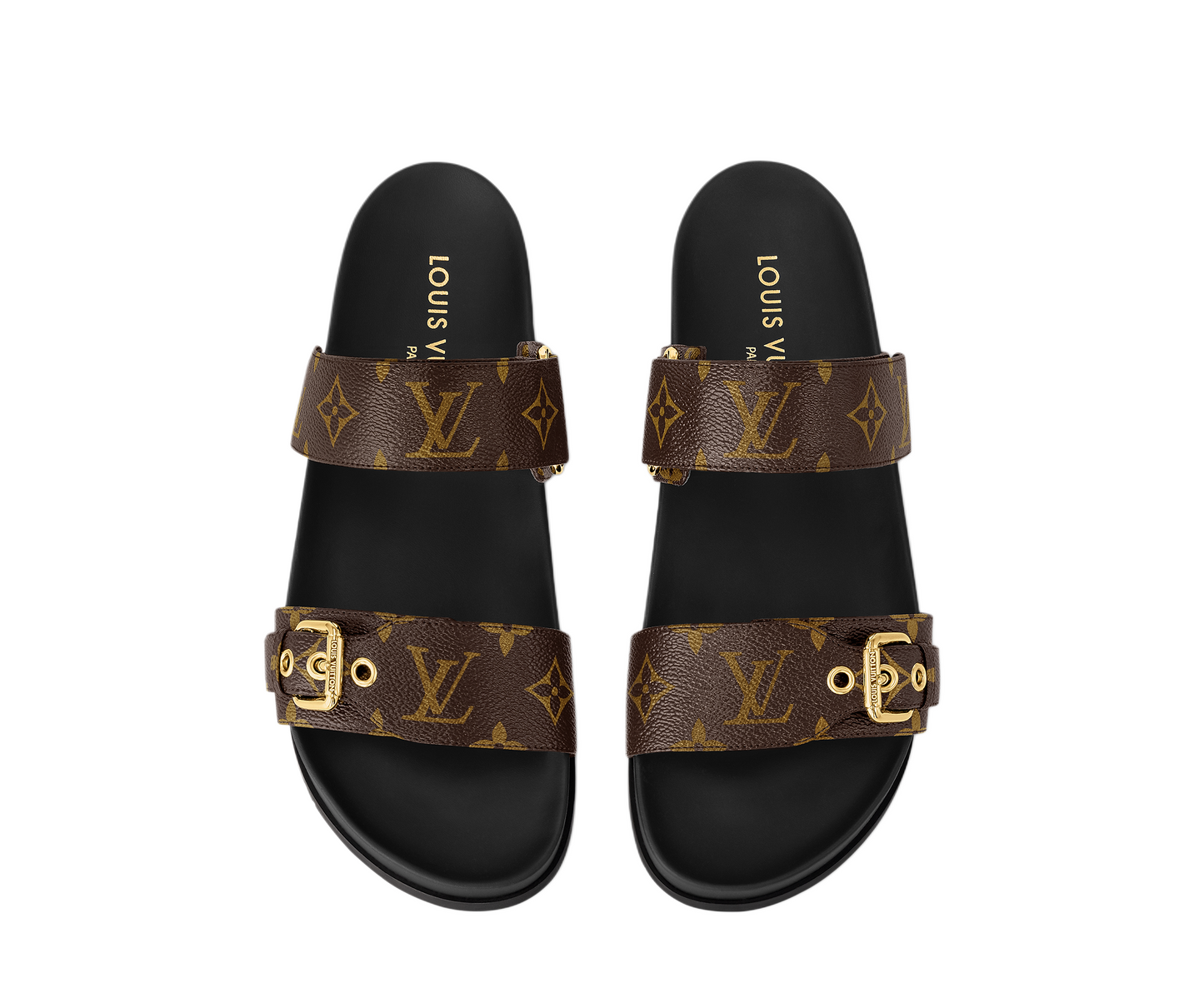 Elagance Louis Vuitton Brown Sandal