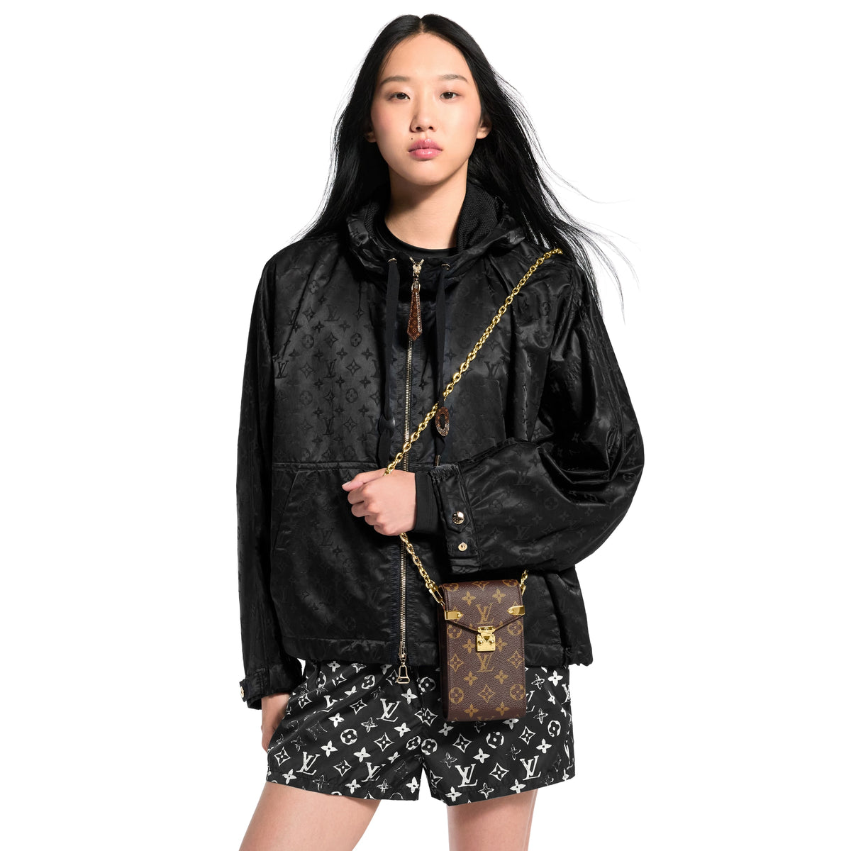 Luxury Louis Vuitton Crossbody Phone Pouch Métis