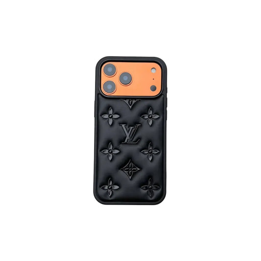 Luxury Monogram Designer Leather Cover For iPhone 14-17