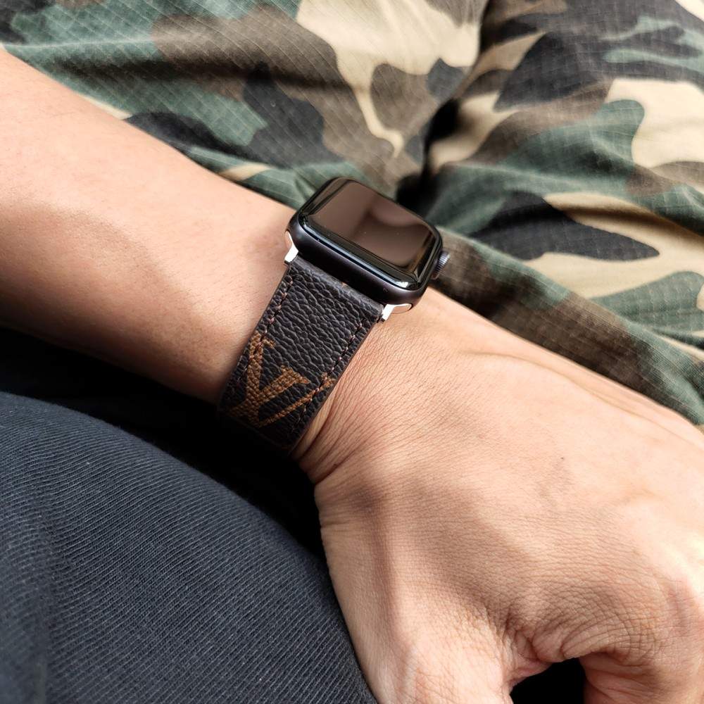 CLASSIC BROWN  LUXURY STRAP FOR APPLE WATCH