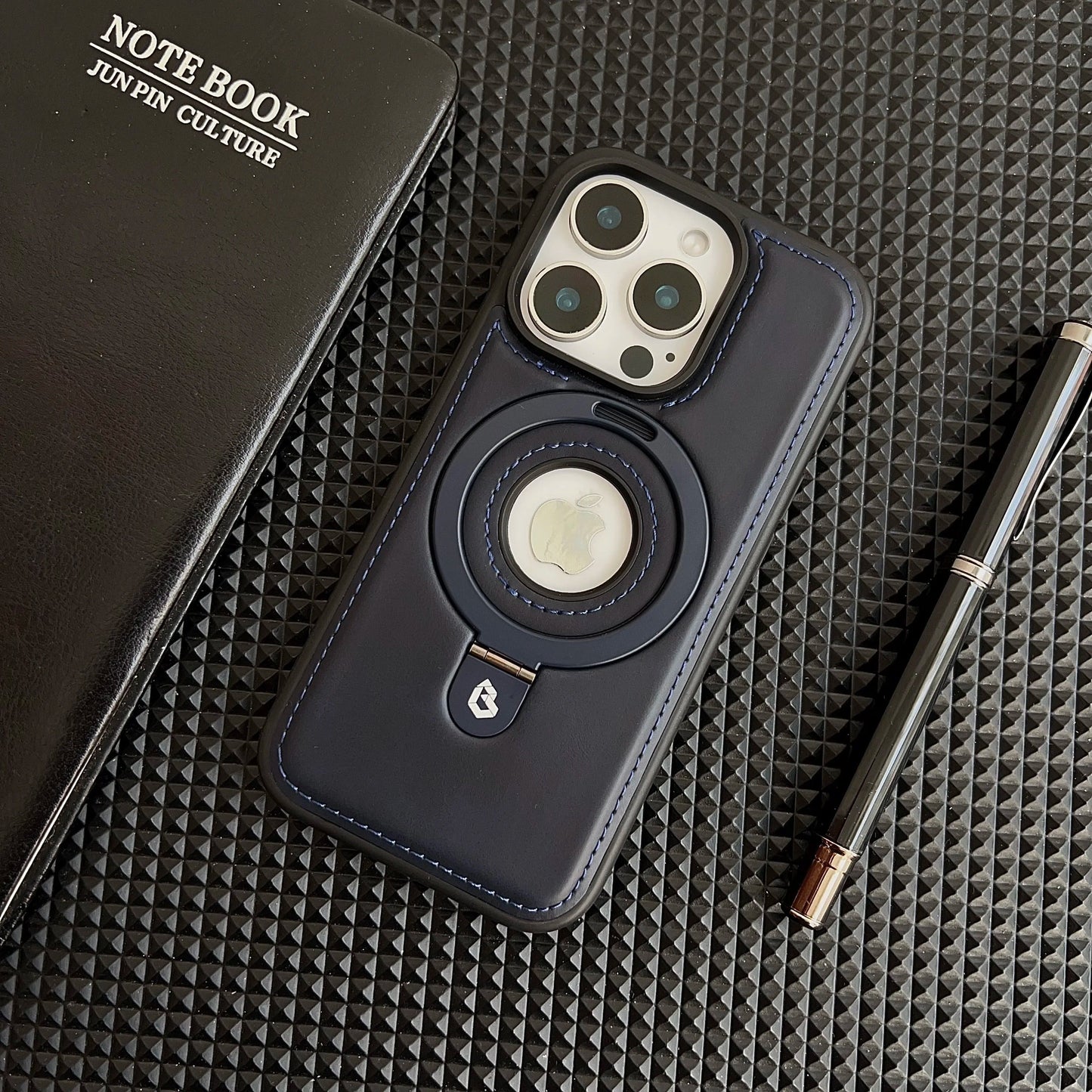 Luxurious Invisible Stand Phone Case For iPhone 17 / 16 / 15 / 14