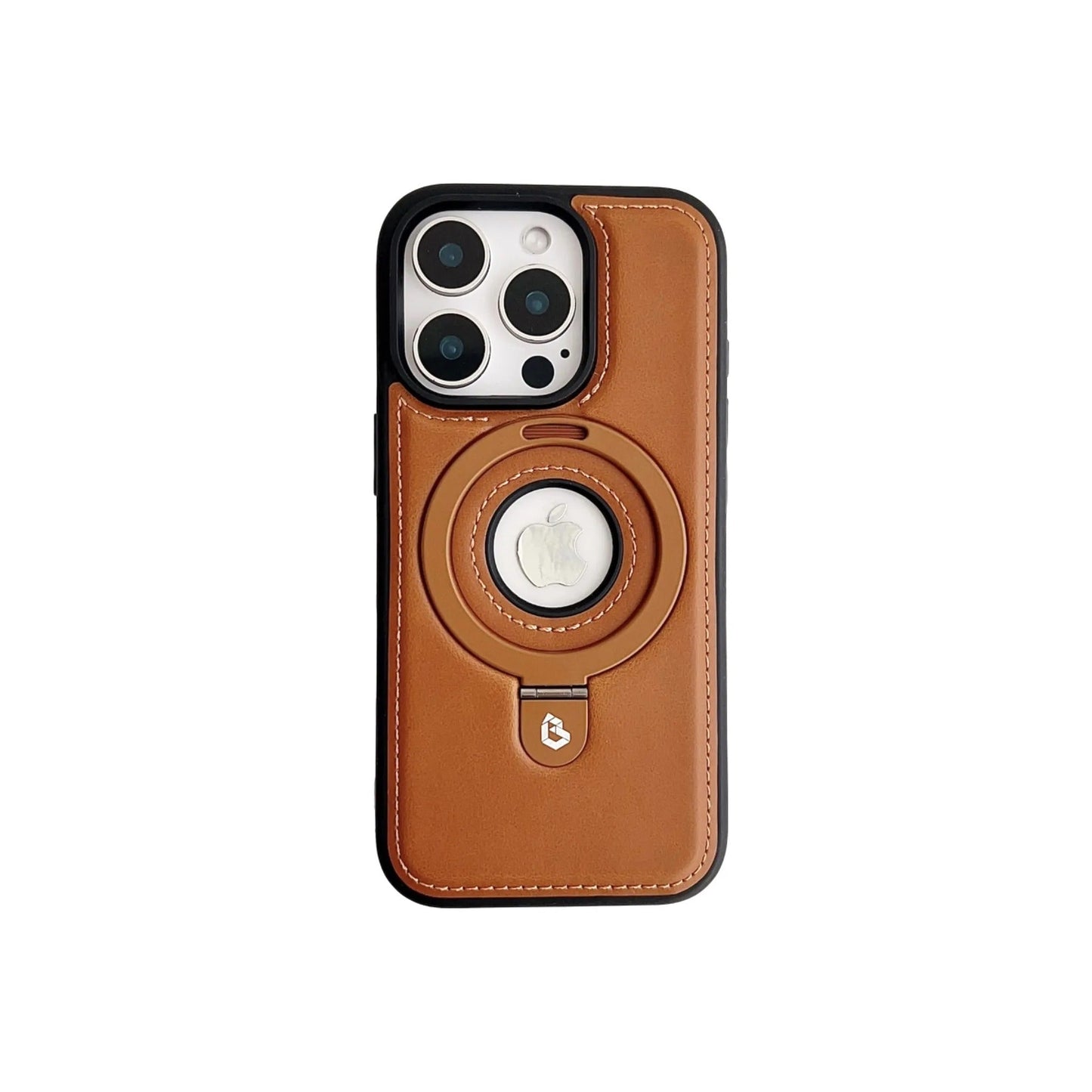 Luxurious Invisible Stand Phone Case For iPhone 17 / 16 / 15 / 14