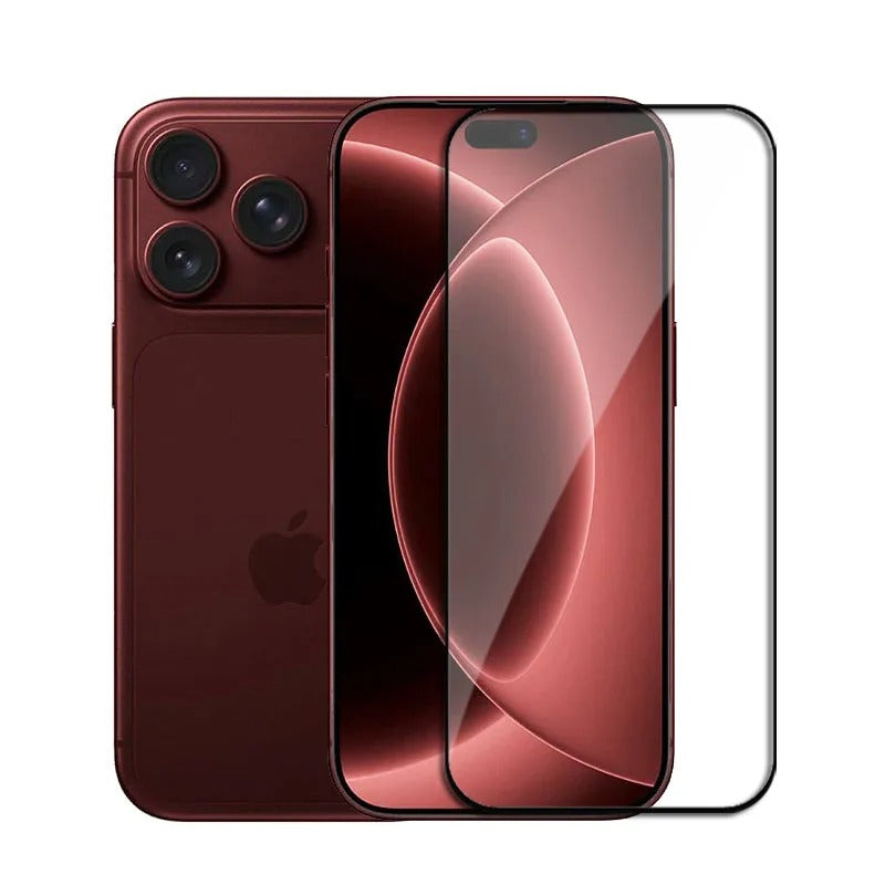 6-in-1 Full Cover Glass - Screen + Lens For iPhone 12-18 Pro & Pro Max