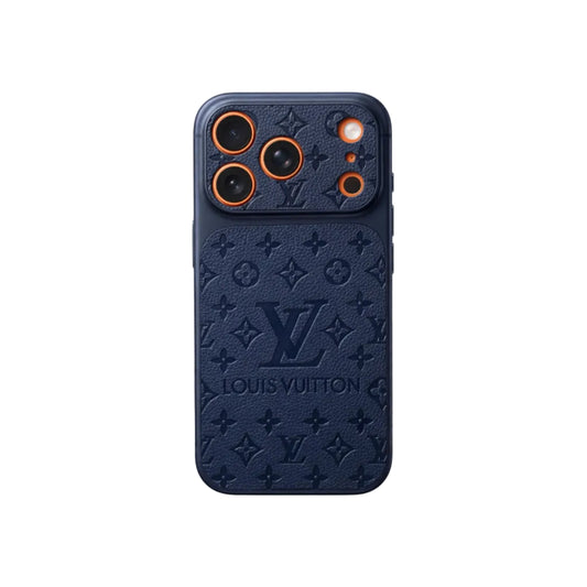 Luxury Designer Style Monogram Cover for iPhone 13-17 Series