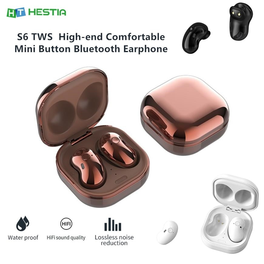 Écouteurs sans fil pour Samsung apple xiaomi Huawei oreillettes stéréo - theroxymob