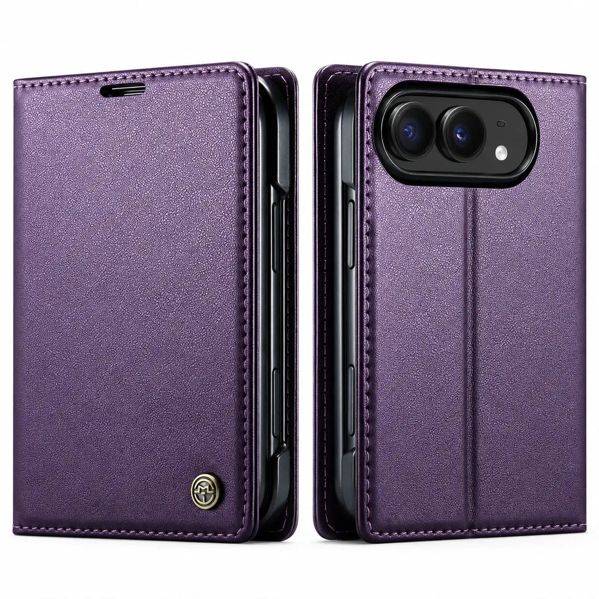 Leather Wallet Case for iPhone Duo