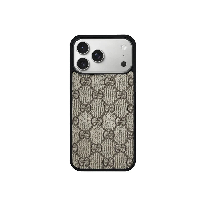 Designer Monogram MagSafe Case for iPhone 12-17 Series