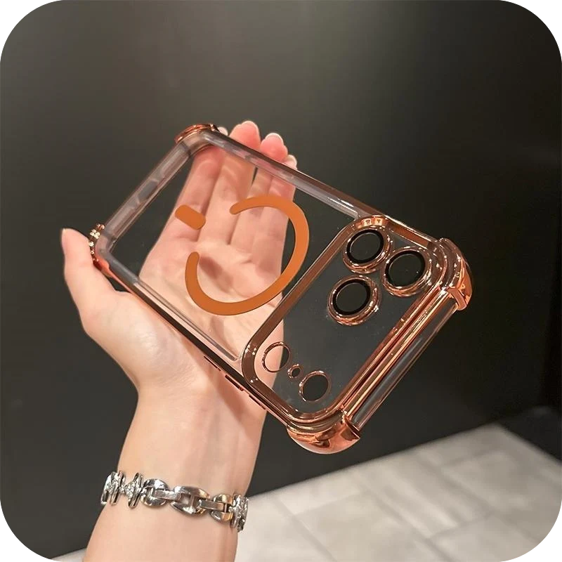 Luxury Plating Ultra Thin Case For iPhone 17 /16 /15 /14