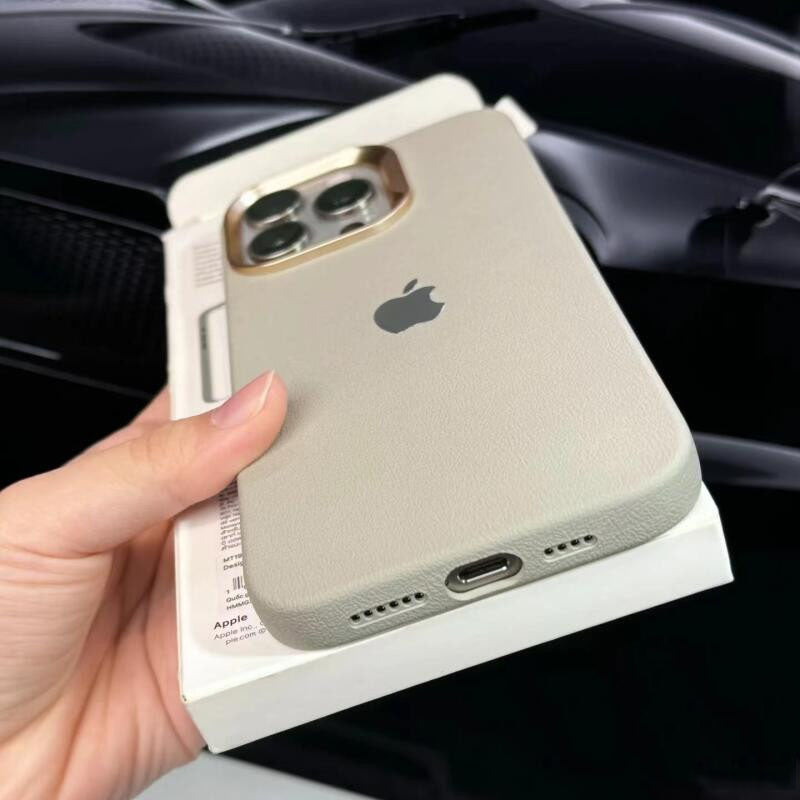 Luxury Leather Case For iPhone 13 / 12 With Magsafe