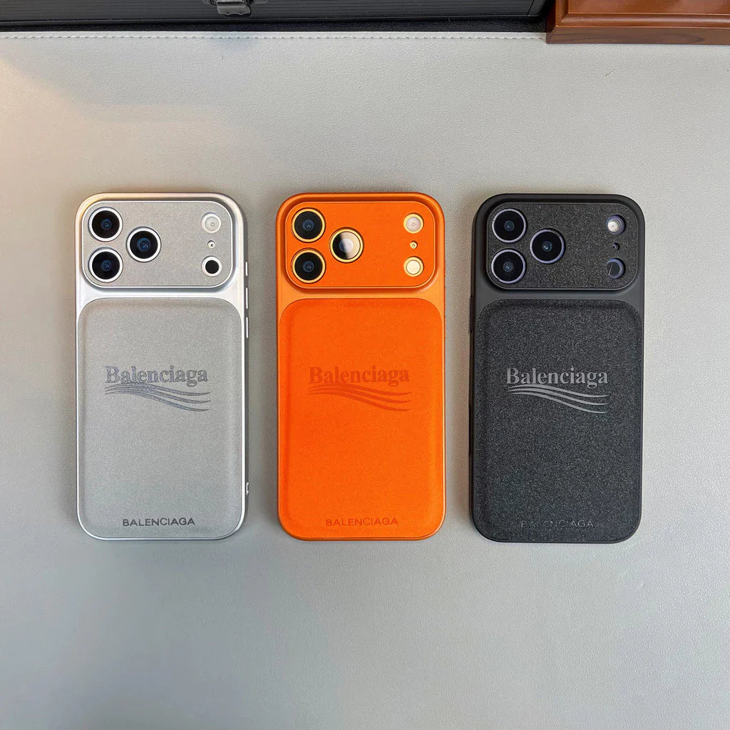 Balenciaga Fashion Electroplated Cover For iPhone 17 16 15