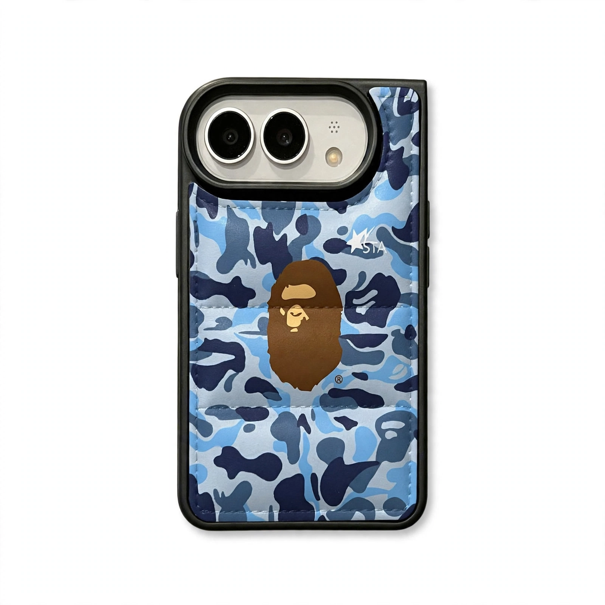 Urban Camouflage Puffer Style Case for iPhone Duo